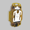 Фонарь ARMYTEK CRYSTAL Pro Yellow / Белый и красный свет F07101Y